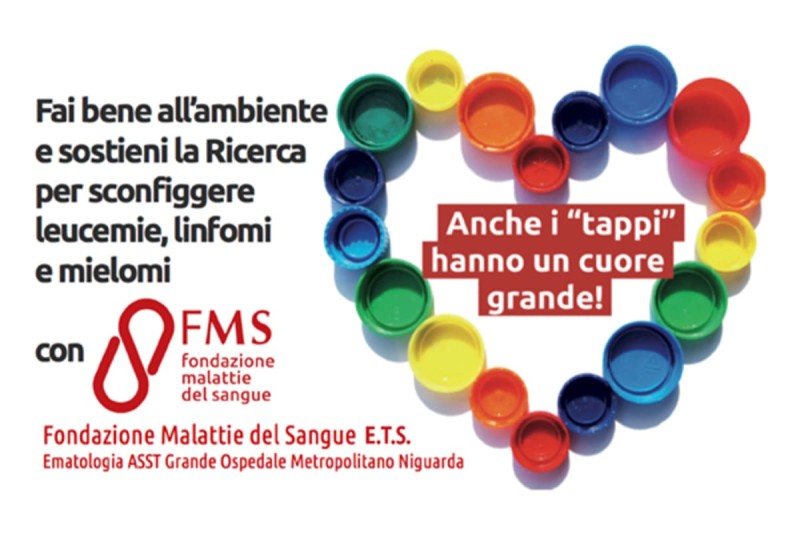Raccolta Tappi delle Bottiglie - Fondazione Malattia del Sangue ringrazia il contributo di Sestoproloco.