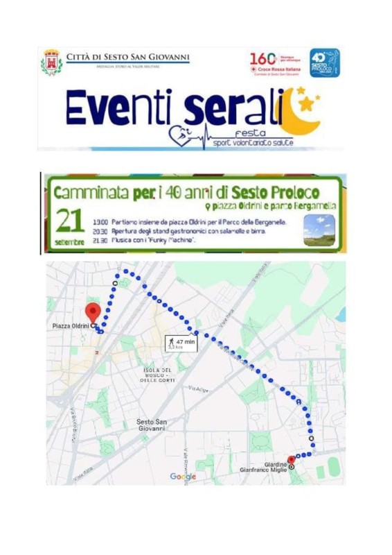 Camminata per i 40 anni della Sestoproloco
