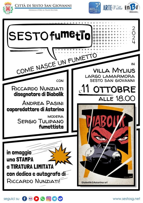 Sesto Fumetto: Diabolik