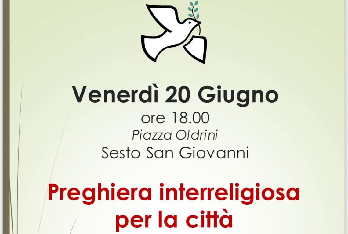 Decanato e Centro Culturale Islamico di Sesto San Giovanni, uniti nella preghiera interreligiosa per la nostra città