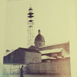 3446 - Chiesa di Santo Stefano. Durante la costruzione del campanile 2 